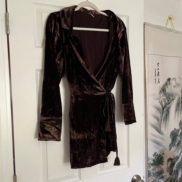 Free People Velvet Romper - Picture 2 of 4